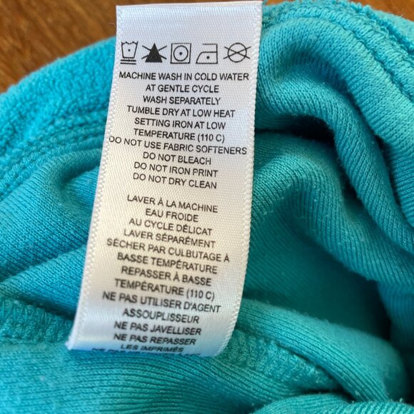 Lole Teal Terrycloth Halter Dress Sz XS - Picture 9 of 9